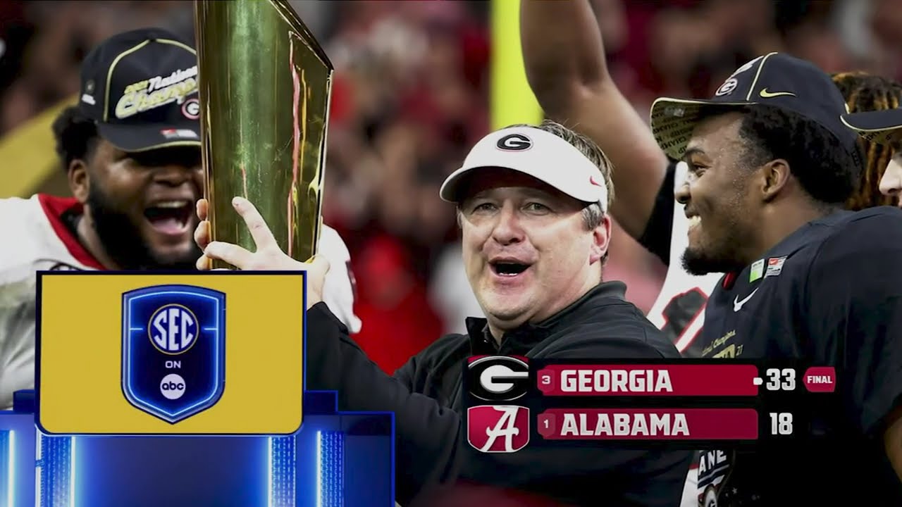#3 Georgia vs #9 Alabama SEC Championship Full Game HD NCAAF 12/6/2025