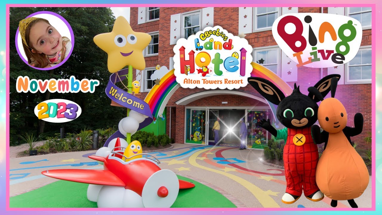 Discover the Adorable Bing at Cbeebies Land Hotel, Alton Towers!