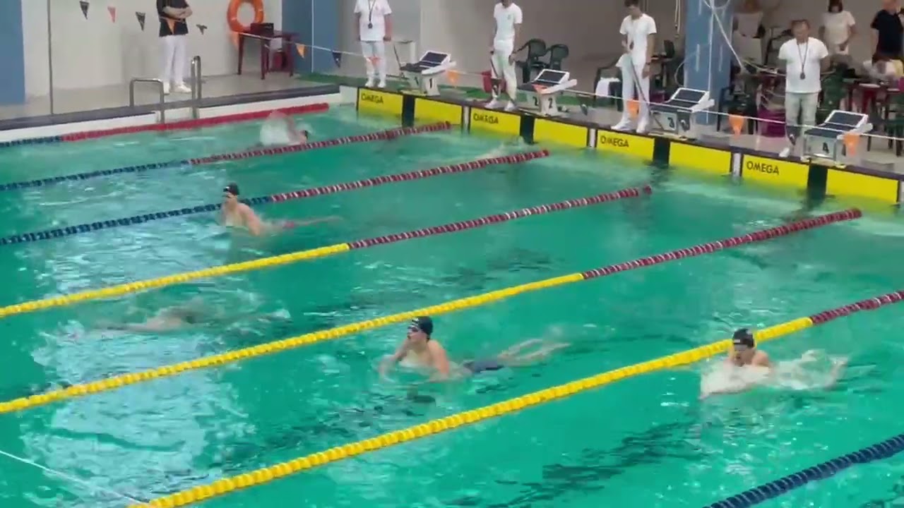 м. Бровари зимовий чемпіонат України 2-й день, 400 комплексне плавання чоловіки, другий заплив.