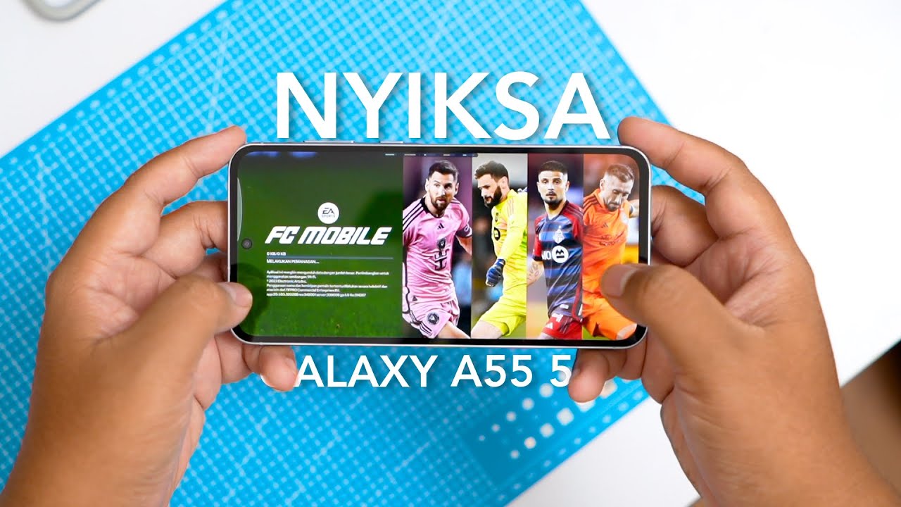 Gak Ada Obat! Keren Bat! - Gaming Test Nyiksa Galaxy A55 5G