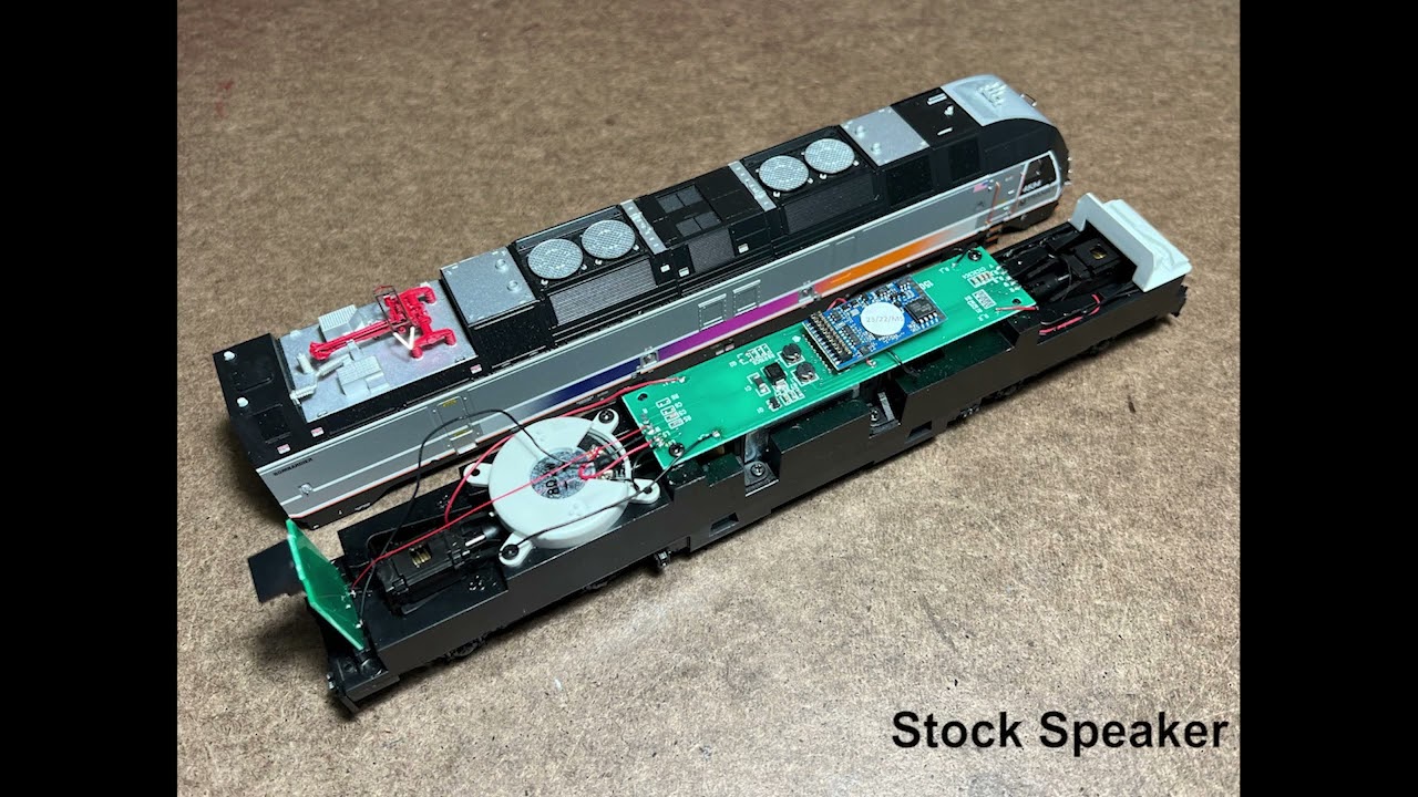 Atlas Master ALP-45DP DCC-Sound Speaker Comparison by Scale Sound Systems