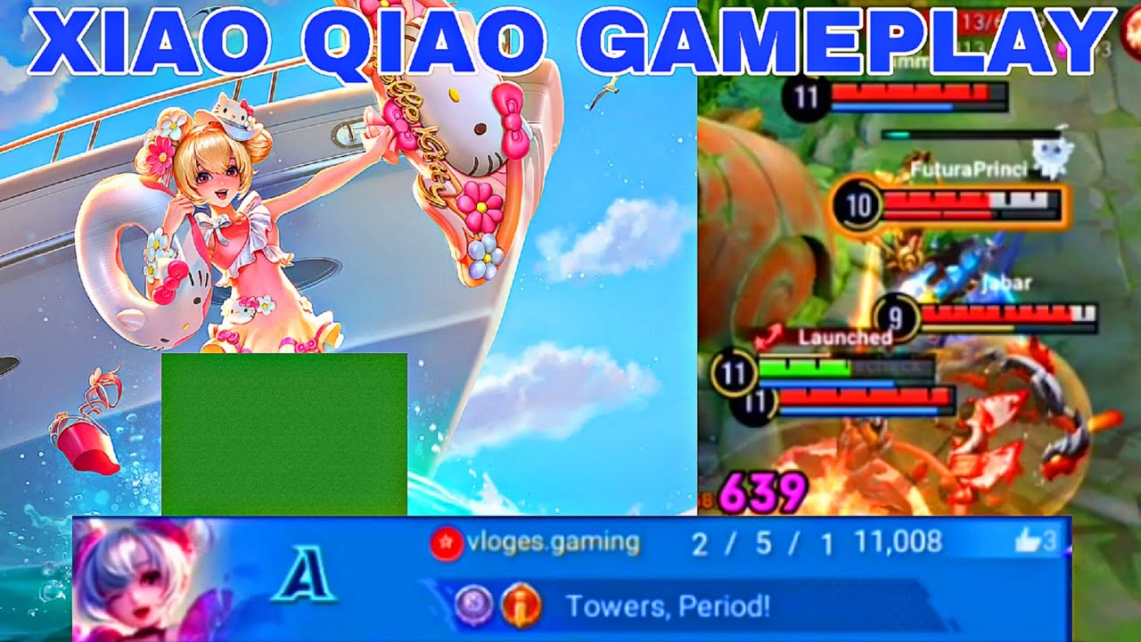XIAO QIAO RANKED MATCH GAMEPLAY |HONOR OF KINGS GAMEPLAY 