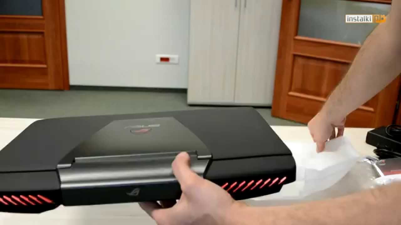 ASUS ROG G751JY - unboxing