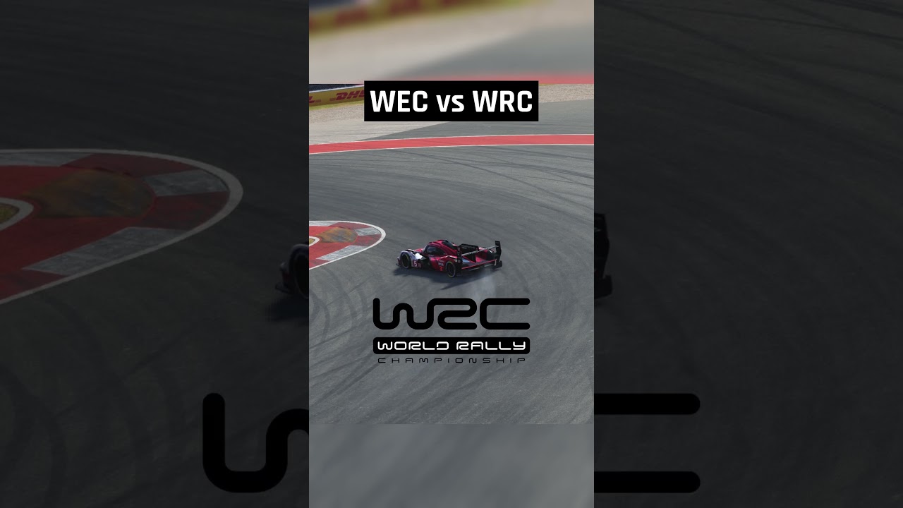 WEC vs WRC #simracing #racinggames #wrc