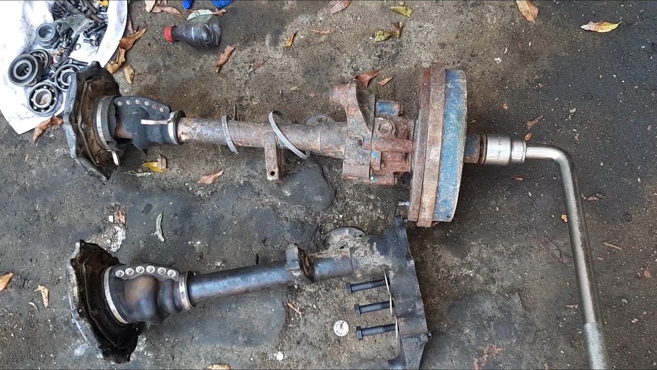 Desarmando reductoras de VW Safari (VW Thing) segunda parte #VW4x4  #reductoras #VwSafari  #VwThing