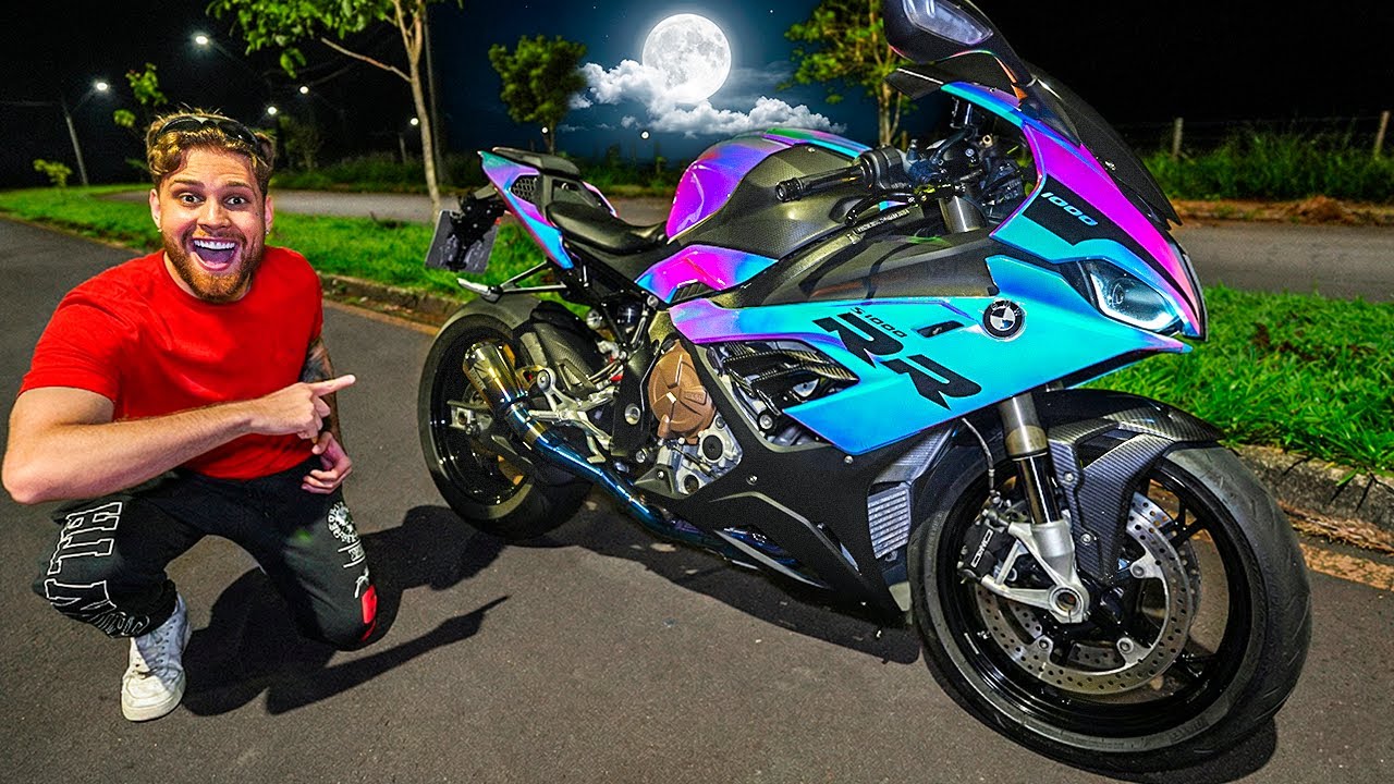 ESSA É A NOVA COR DA MINHA S1000RR 😍 ABSURDO !!!