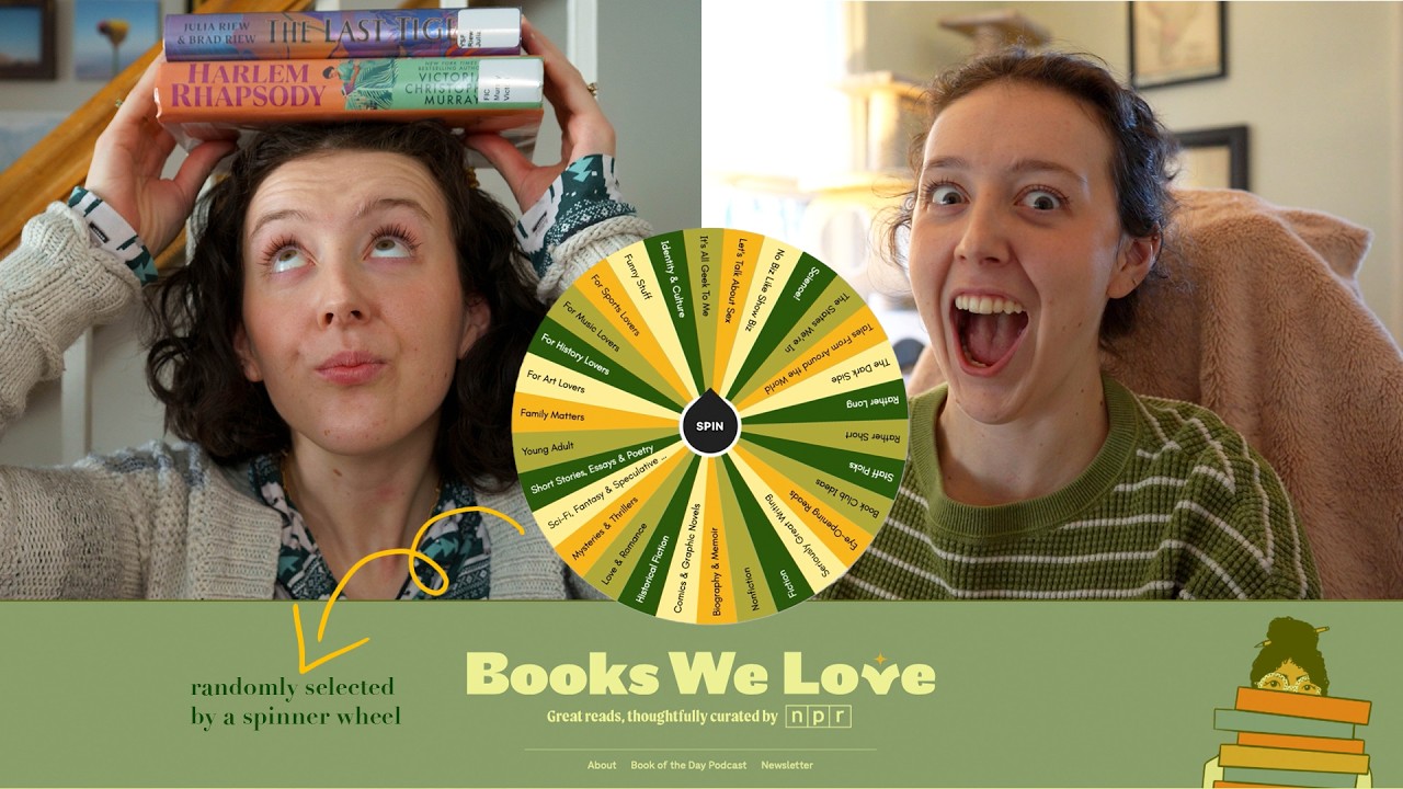 Spinner Wheel and Random Number Generator Decide Which Books I Read from NPR's Books We Love Guide