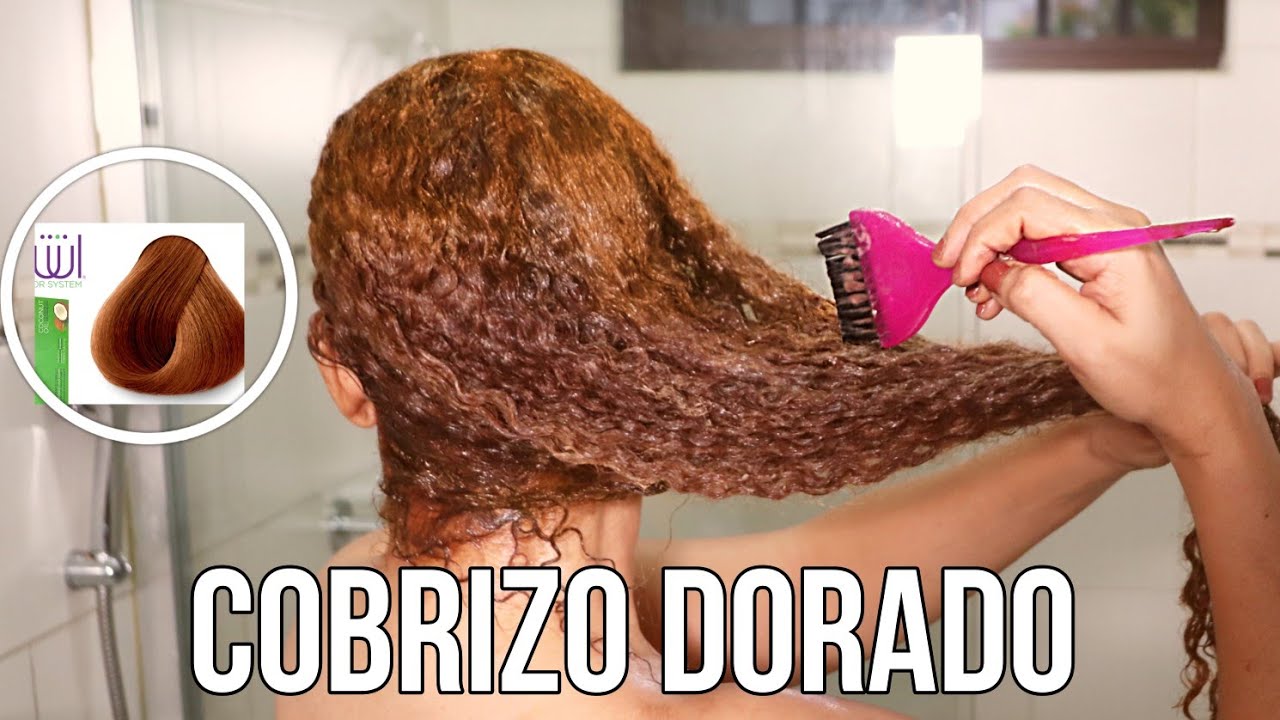 ¿Cómo Pintar sin Decolorar el Cabello con Tinte Cobrizo? Paso a Paso🏡 ¡Fácilisimo!