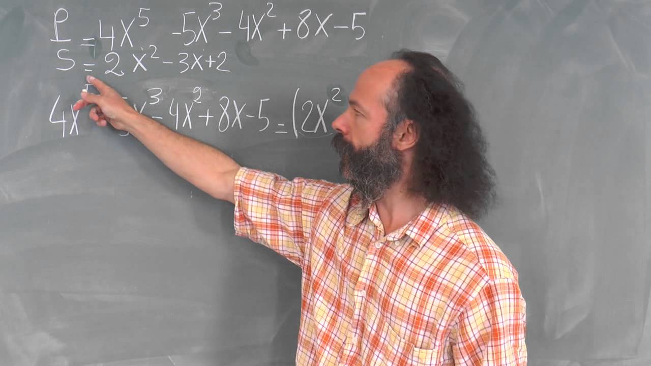 Division euclienne de polynomes