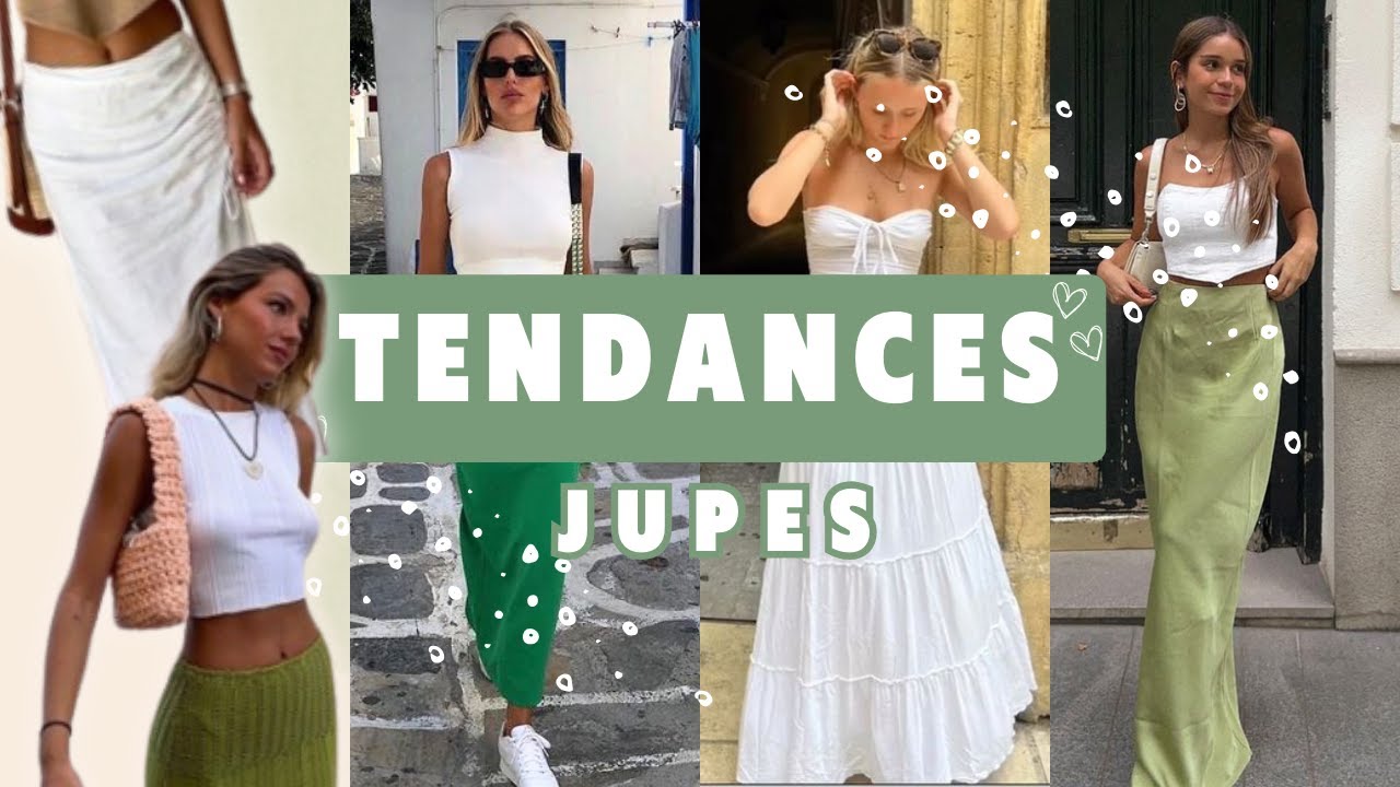 10 JUPES TENDANCES À AVOIR CE PRINTEMPS ÉTÉ 2024 ☀️