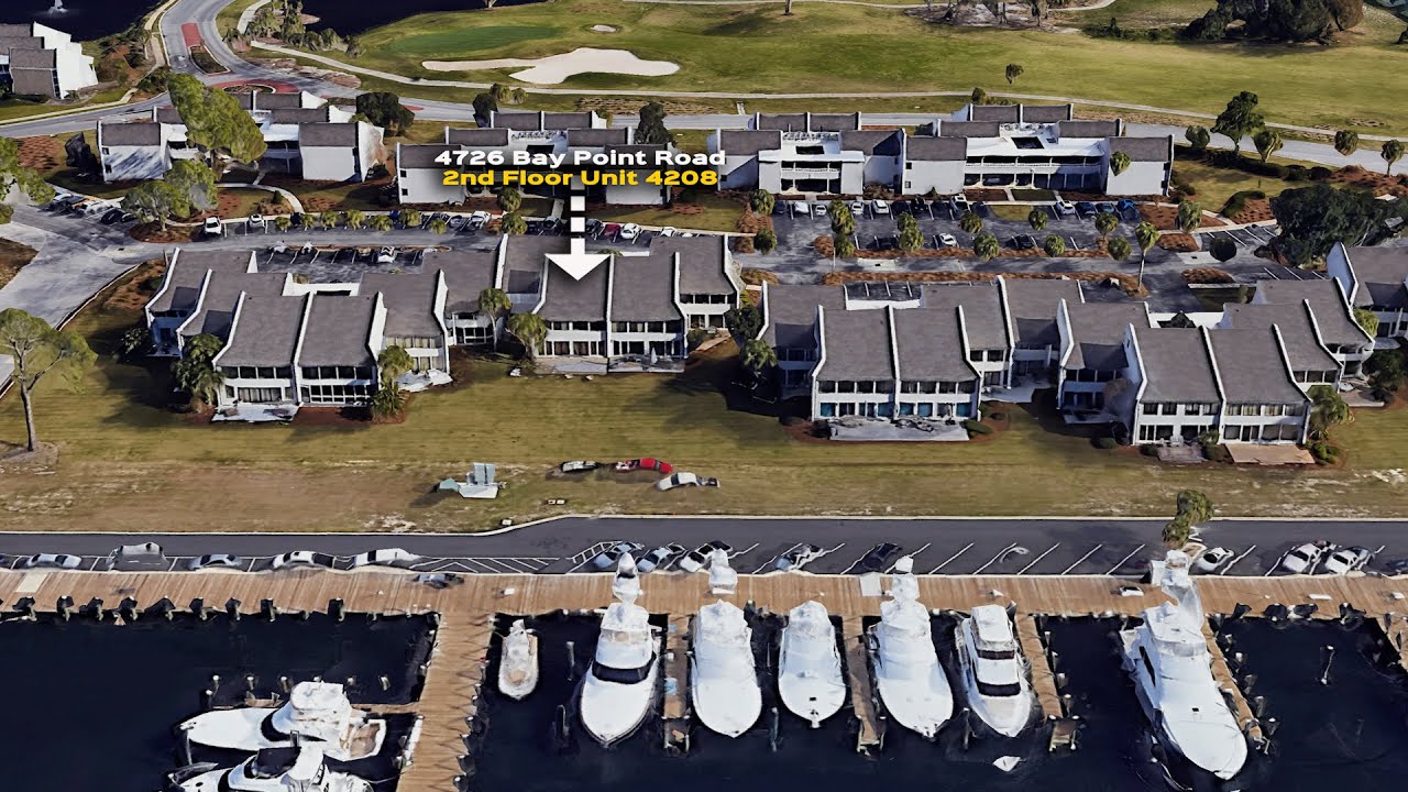 Bay Point Harbour Villa Condo - Panama City Beach, Florida Real Estate For Sale