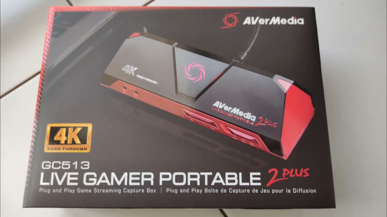 Распаковка, установка, настройка Avermedia live Gamer Portable 2 Plus, настройка OBS Studio