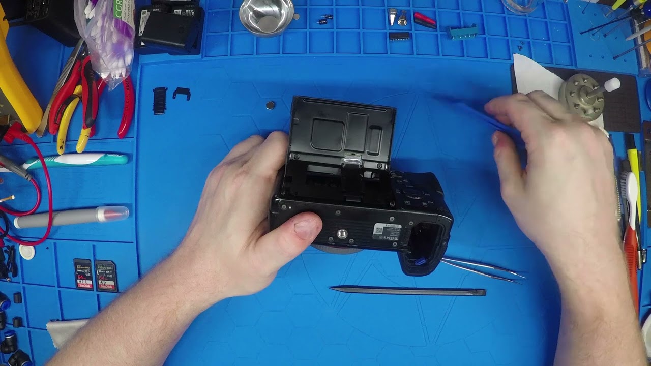 Sony A7RII top ribbon replacement pt1