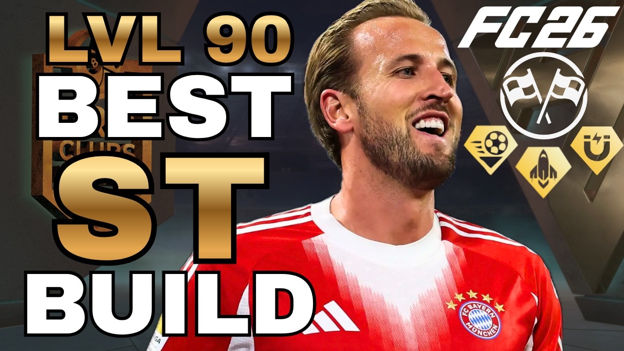 ЛУЧШАЯ СБОРКА НАПАДАЮЩЕГО *МАКСИМАЛЬНЫЙ УРОВЕНЬ 90* | EA FC 26 PRO CLUBS BALLER BUILD