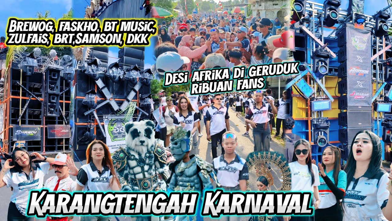 Full video karnaval karangtengah kandangan kediri 2025
