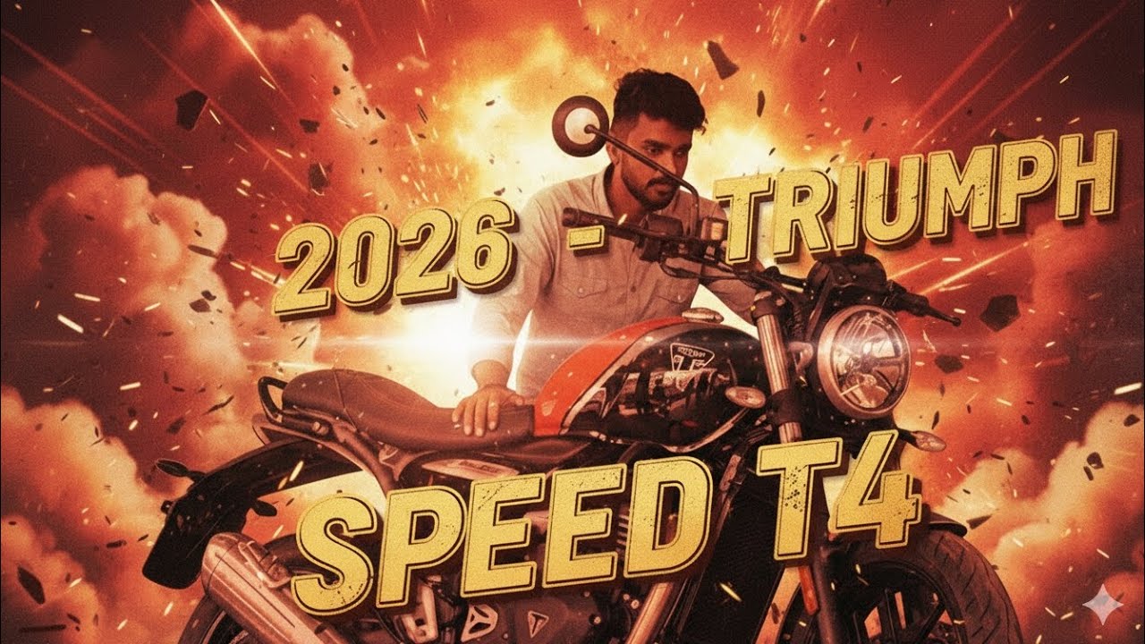 2026 TRIUMPH SPEED T4 || Telugu Review || చాలా పెద్ద CHANGE చేశారు || #speed400 #1kviews