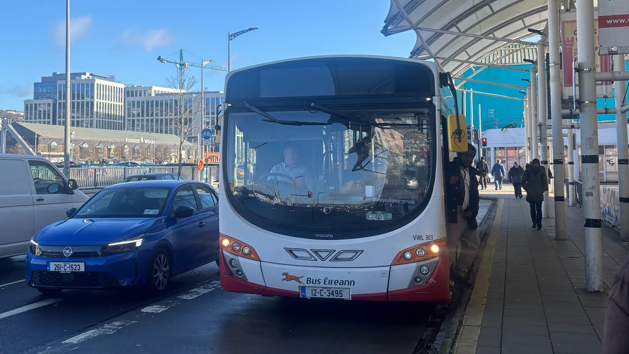 Bus Eireann VWL303 Volvo B7RLE Wright Eclipse 2 Route 207A Dublin Hill To City Centre 