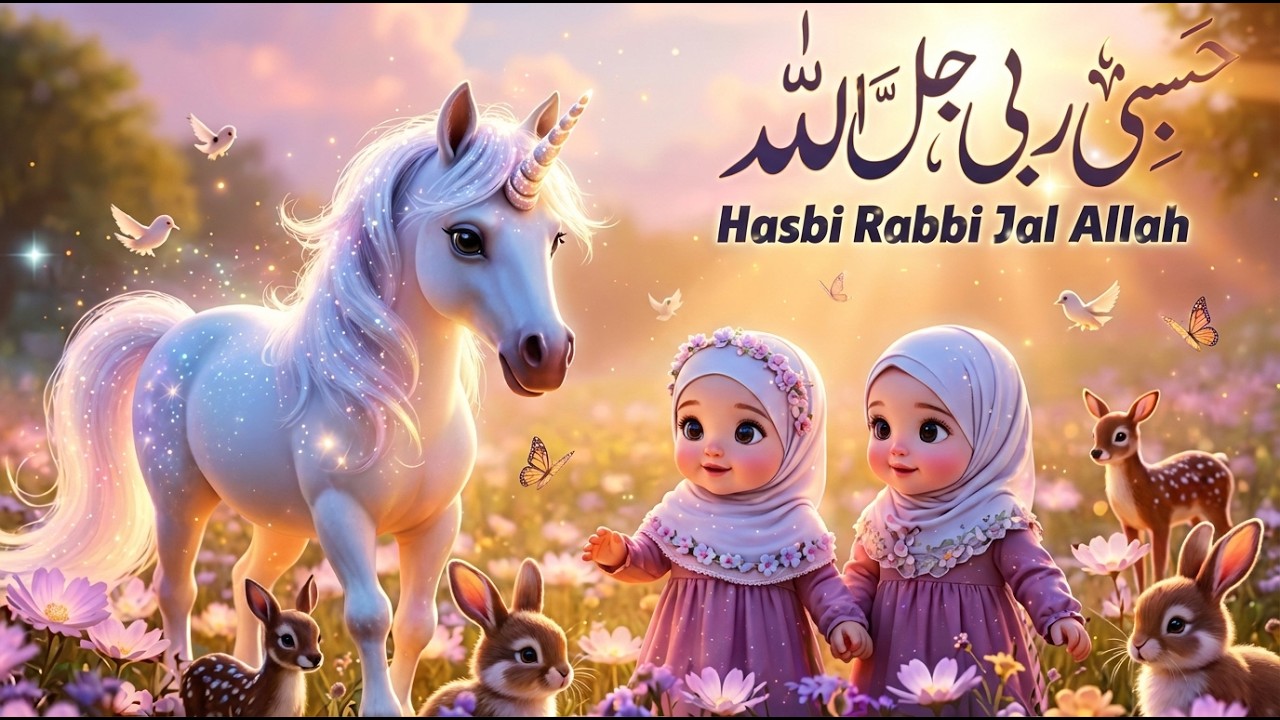 Hasbi Rabi Jallallah   حسبی ربی جل اللّٰہ   Islamic Lullaby For Toddler