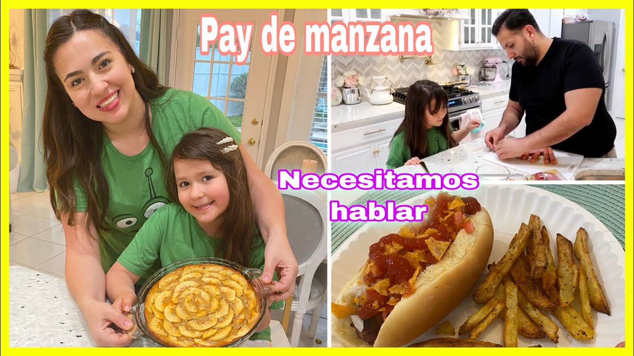 Quiero contarles algo 😰  PAY DE MANZANA CON POCO $