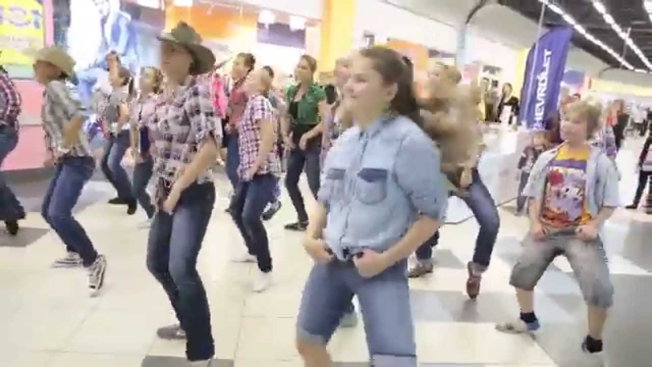 Ковбойский танец в ТРК 