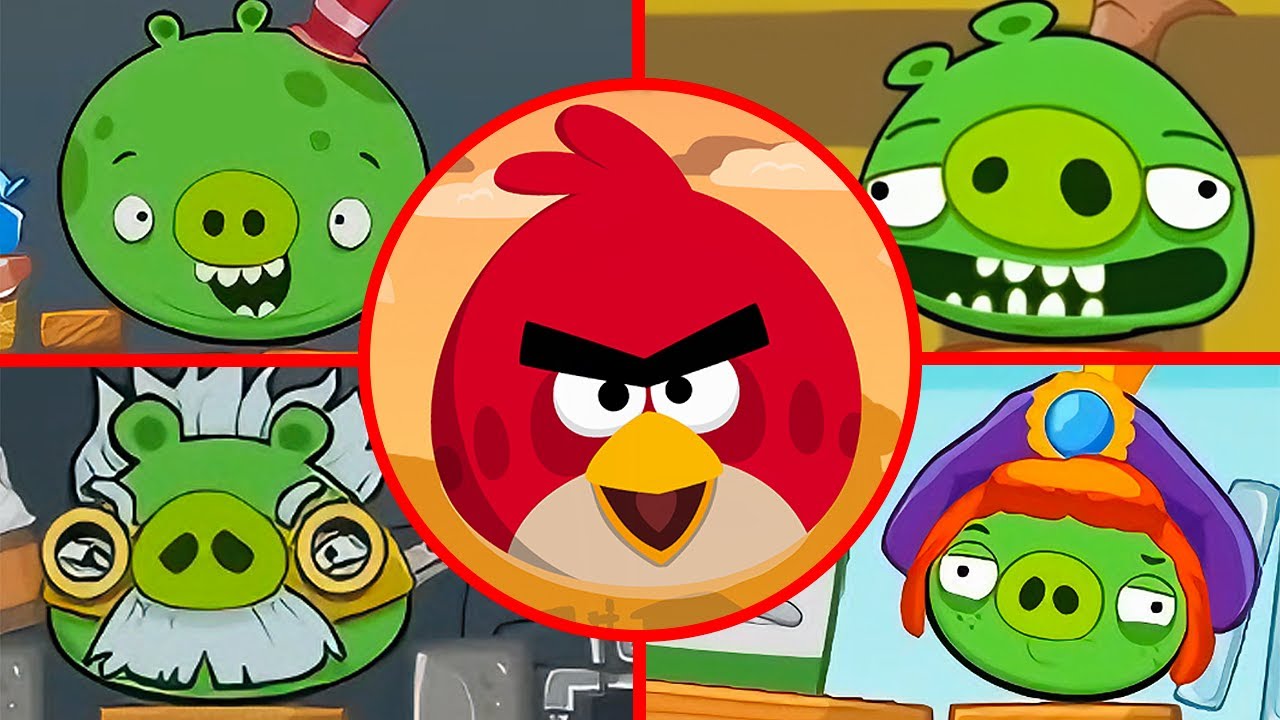Angry Birds Project R (2.5.1) - All Bosses (Boss Fight)
