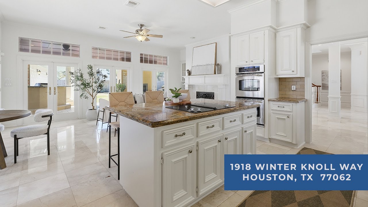 1918 Winter Knoll Way Houston, TX  77062 premium video trendy