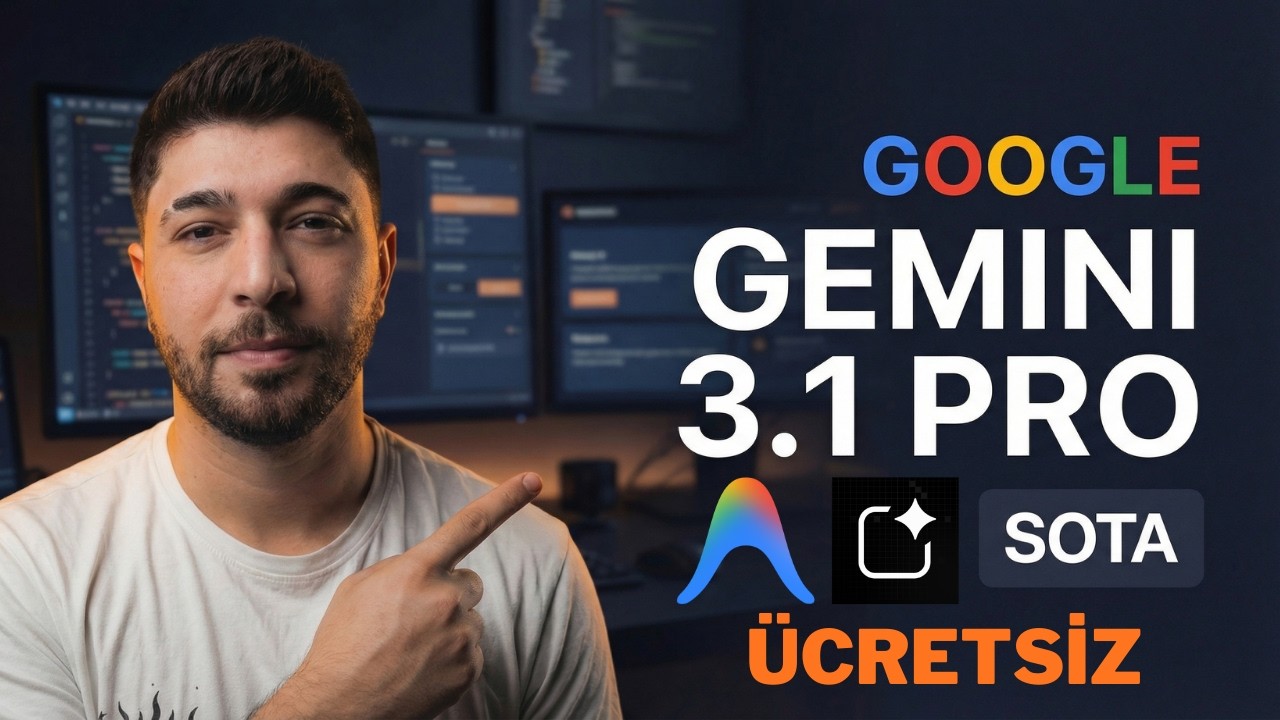 Yeni GEMINI 3.1 PRO | Yeni En Zeki Modelimiz & Front-end Canavarımız!