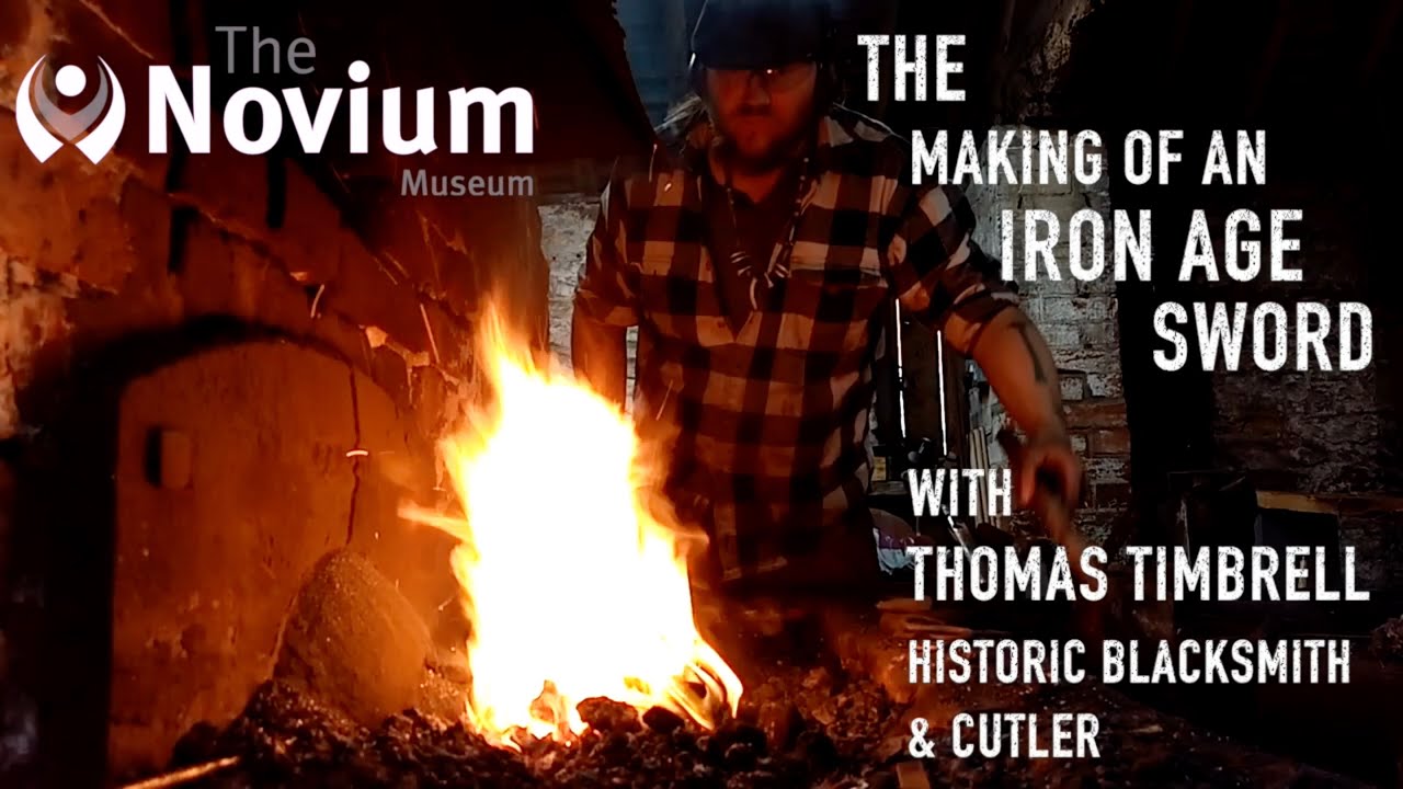 Creating an Iron Age Sword with Thomas Timbrell; Historic Blacksmith