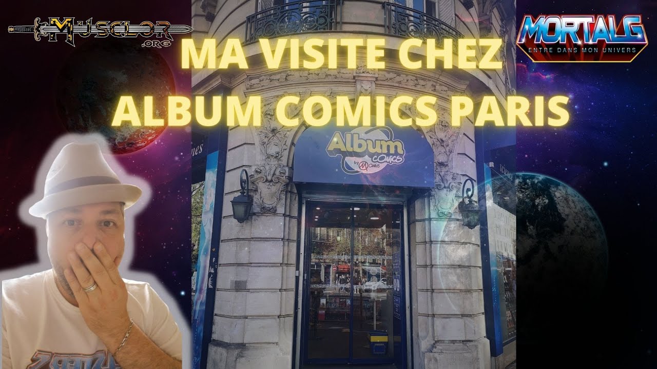 ALBUM COMICS PARIS - Ma visite Surprise en 5 minutes !!!