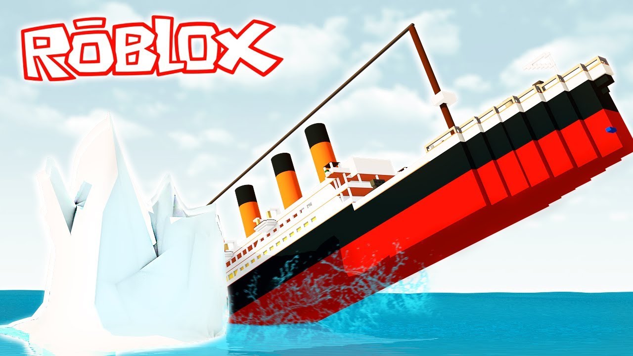 ¡SOBREVIVE AL TITANIC EN ROBLOX! 😱🛳️ ¡CHOCAMOS CONTRA UN ICEBERG!