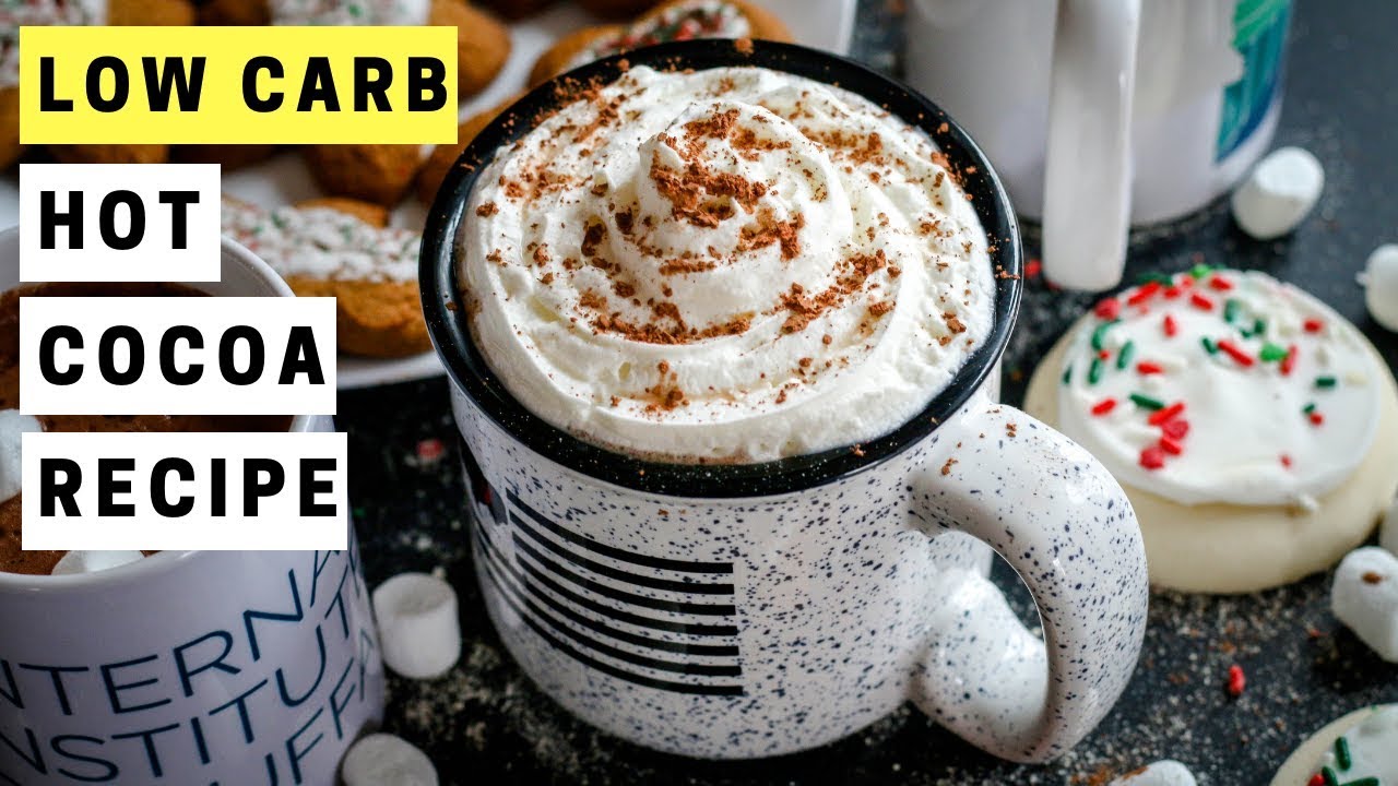 Hot Chocolate Recipe | How To Make Homemade LOW CARB Hot Cocoa For KETO