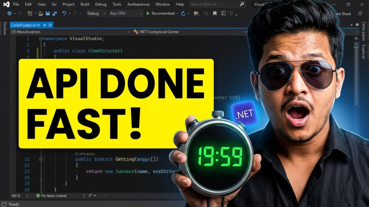 Я создал API на .NET менее чем за 20 минут!