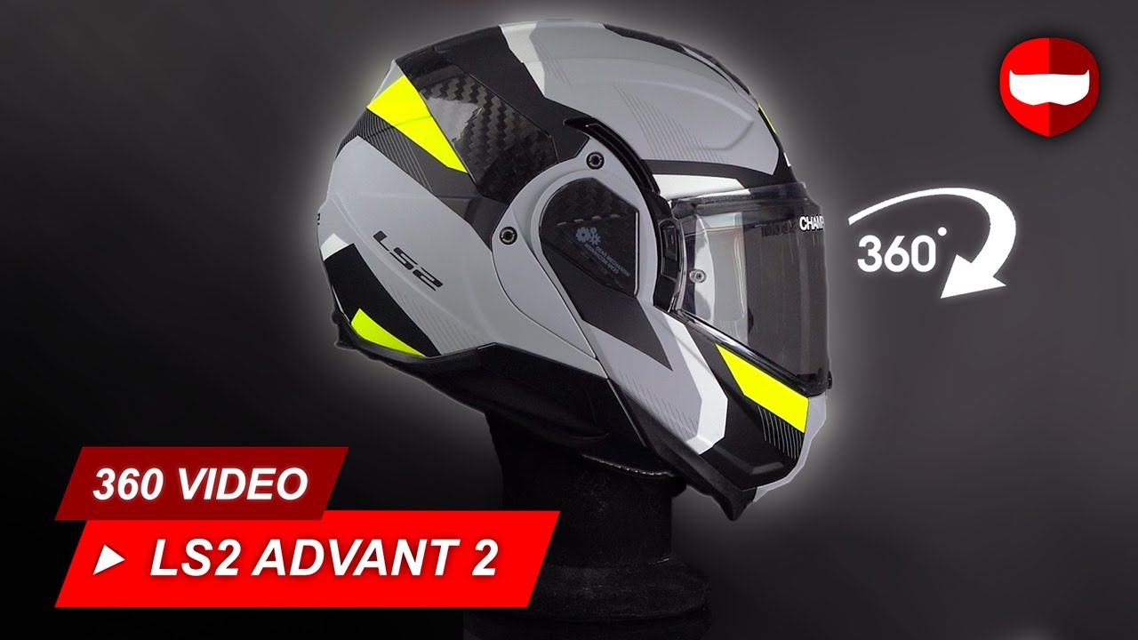 LS2 Advant 2 Triple Light Grey - Showcase