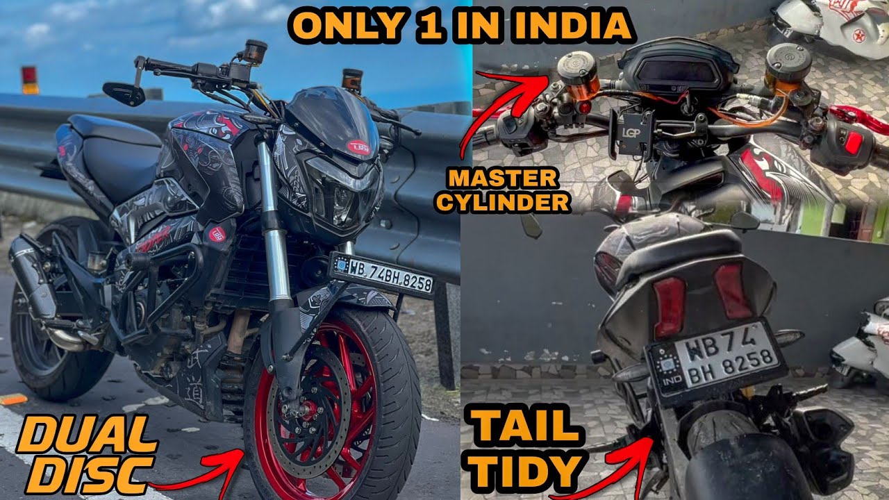 BEST MODIFIED BAJAJ DOMINAR 400/250 | DOMINAR WRAP | ONLY 1 IN INDIA 🇮🇳