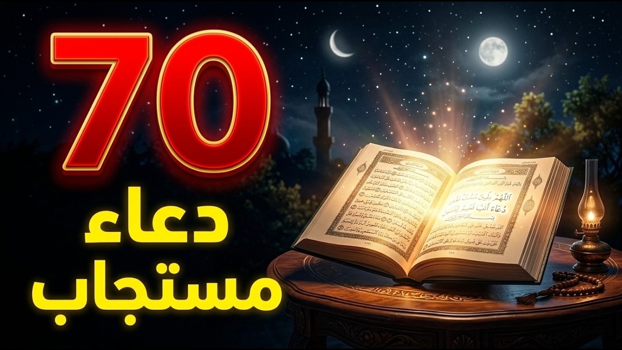 دعاء ليلة القدر | أدعية القرآن الكريم السبعين | اللهم تقبل #دعاء #ليلة_القدر #dua #duaa