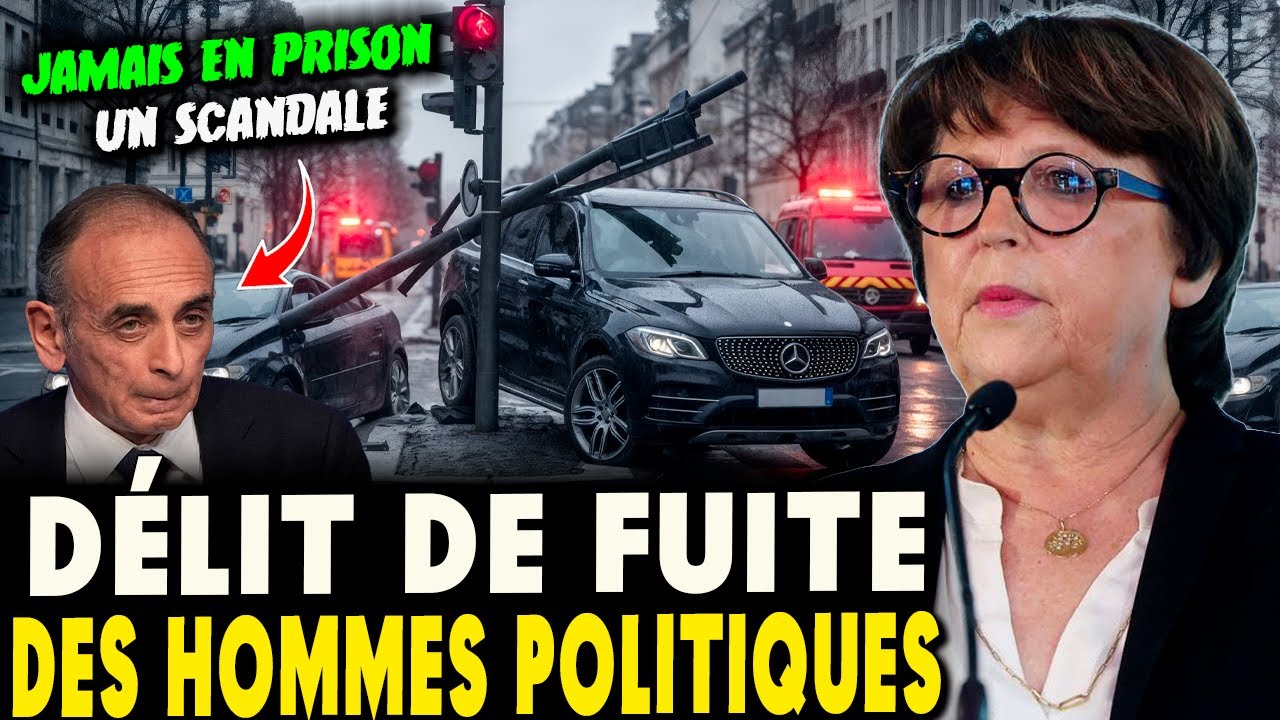Le mari de Martine Aubry fait un d&eacute;lit de fuite comme le fils Zemmour aucune condamnation #alg&eacute;rie