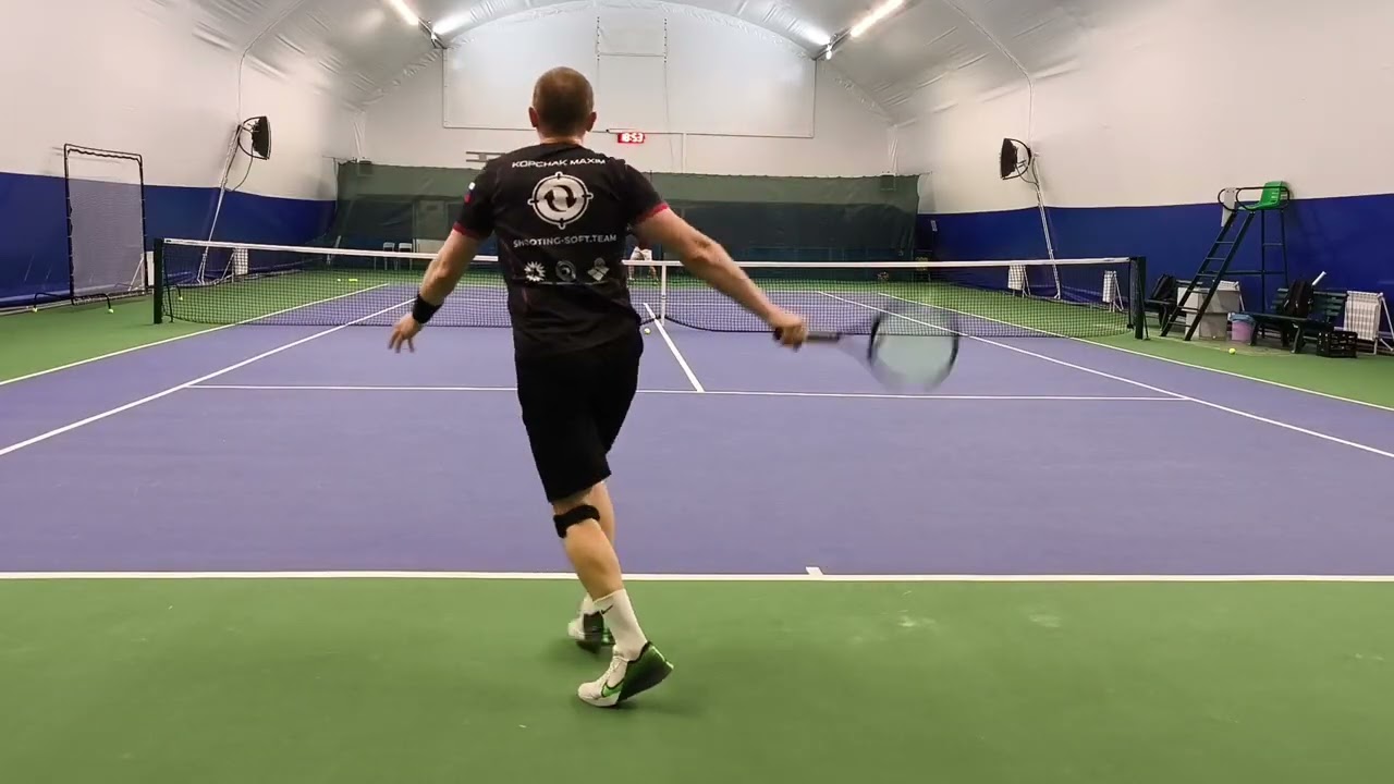 Baseline warmup #tennis #rf01