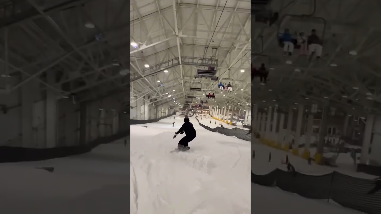 Big Snow American Dream Mall Terrain Park Run New Jersey July 31st 2024