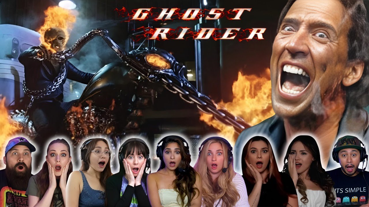 BEST Reaction to ''Nicolas Cage Transforms into the Ghost Rider'' in GHOST RIDER (2007)