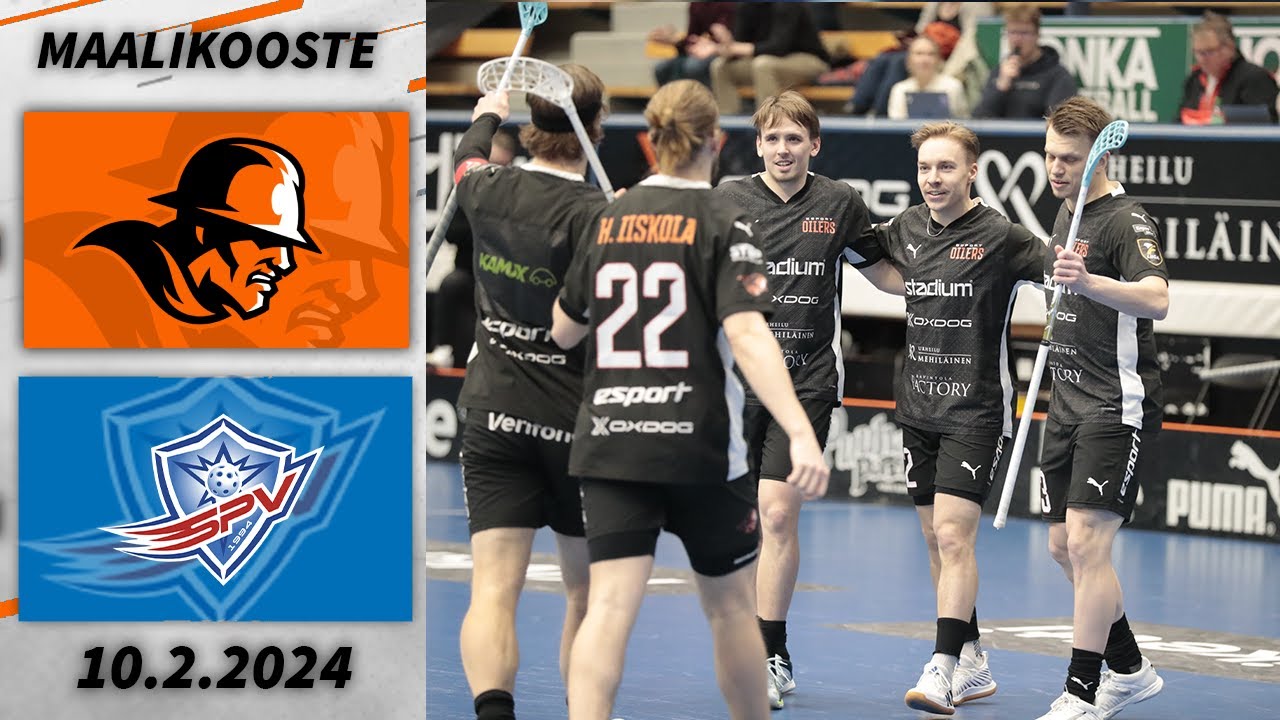 MAALIKOOSTE | LA 10.2. Oilers vs SPV