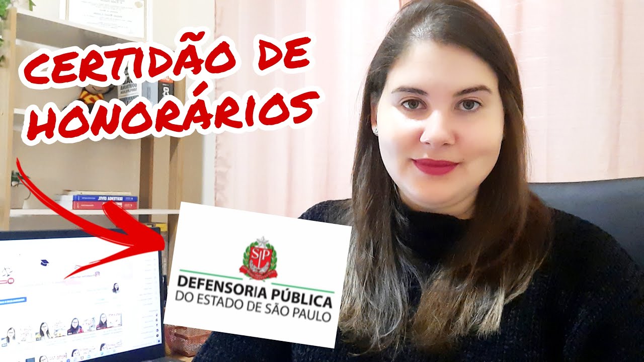 Como fazer o protocolo da CERTIDÃO DE HONORÁRIOS? | Convênio DEFENSORIA/OAB