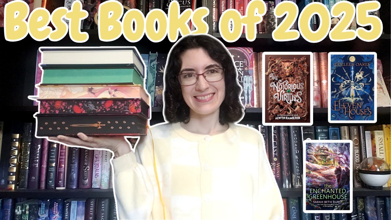 The Best Books of 2025: My Top Ten Favorite Books of 2025