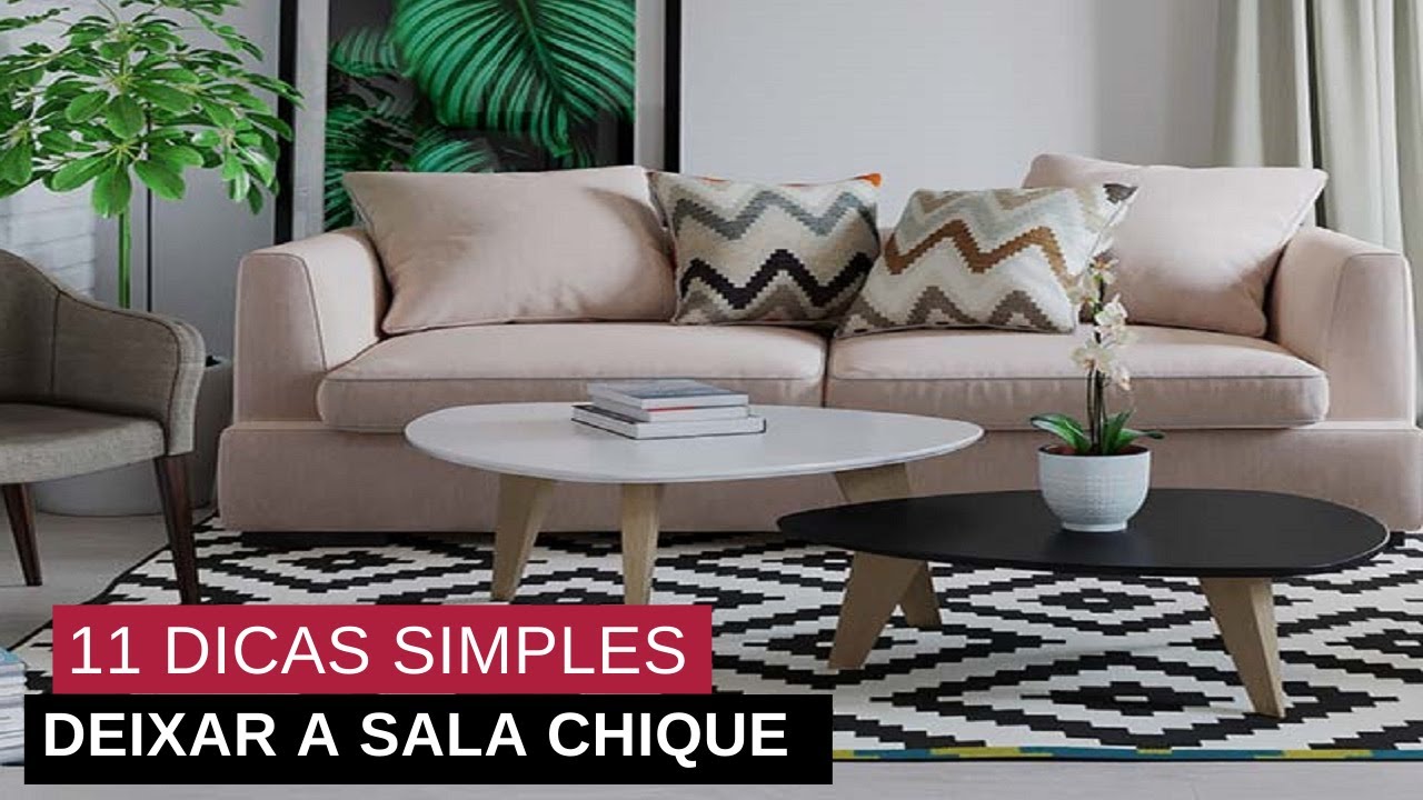 11 MANEIRAS DECORAÇÕES QUE DEIXAM SUA SALA PEQUENA LUXUOSA