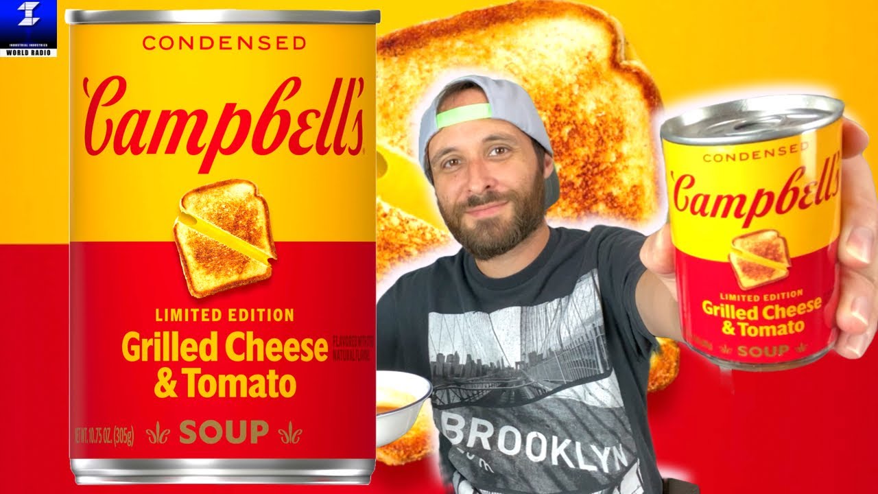 Campbell’s Grilled Cheese & Tomato Soup Review | NEW Limited Edition Flavor