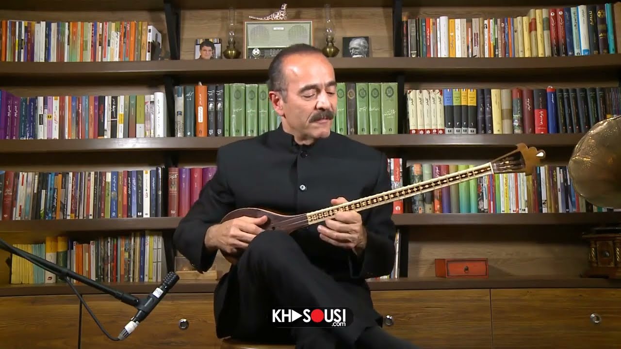 تک‌نوازی سه‌تار از کیوان ساکت