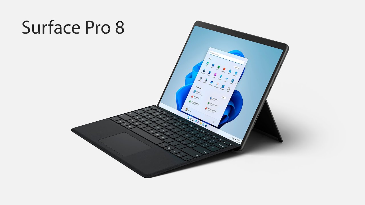 Microsoft анонсировал Surface Pro 8