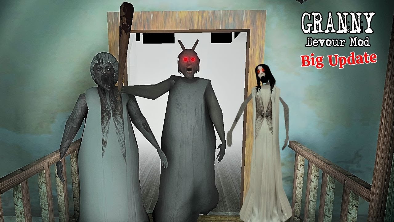 Granny Devour Mod PC (Big Update) - Full Gameplay 