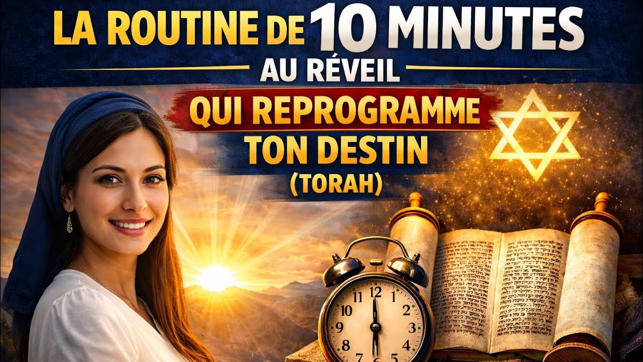 10 Minutes Chaque Matin pour Transformer Ton Destin (Sagesse de la Torah)