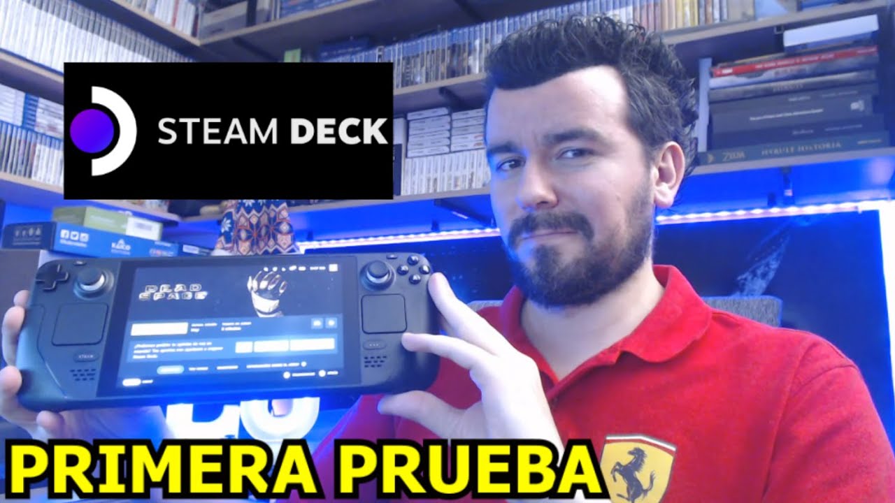 STEAM DECK YA ESTÁ AQUí!! 🎮 Unboxing de la máquina y la pruebo por primera vez