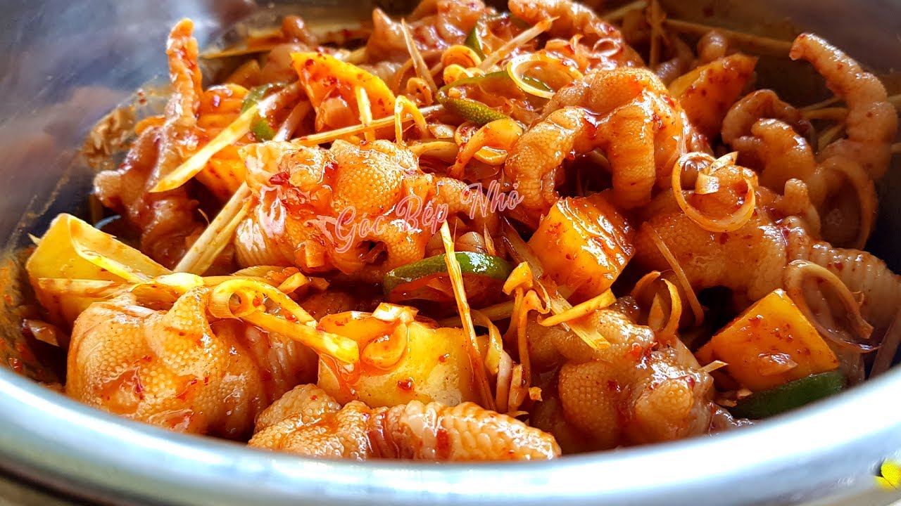 Mách bạn Cách Làm 3 Món Ngon Từ Chân Gà ăn nhậu ăn chơi cực đã | Góc Bếp Nhỏ